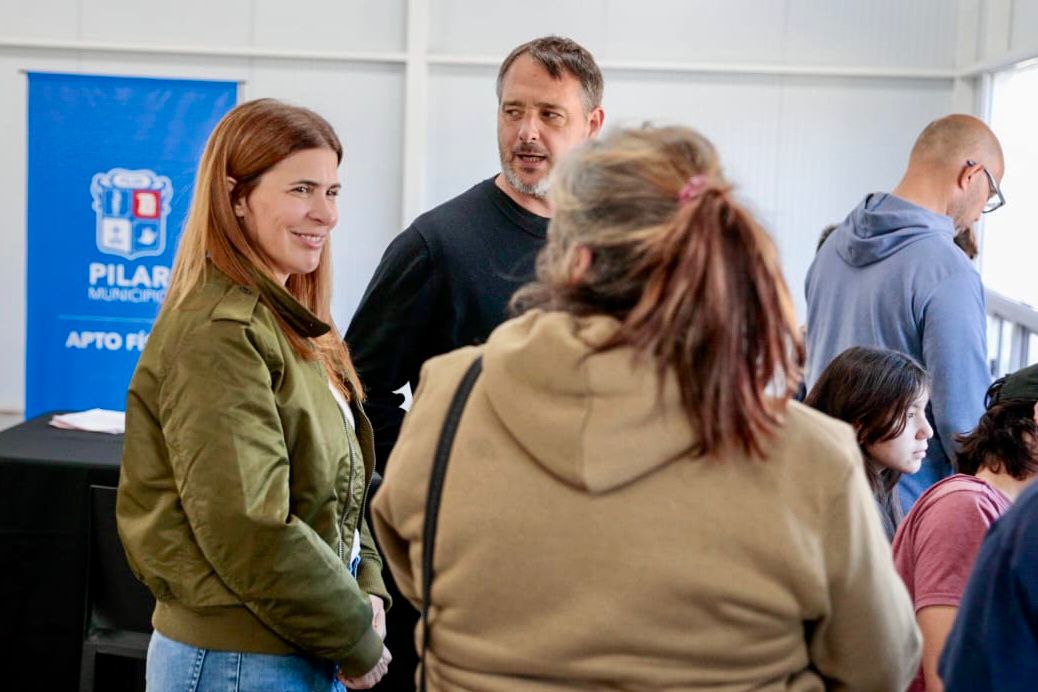 NOTICIAS PILAR:_La fuerza que transforma_ *Soledad Peralta visitó el Centro de Formación Profesional de Pilarica junto a Achával*